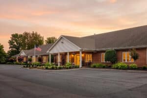 Outside front view at Southern Oaks Post Acute