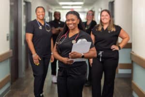 Team of nurses at Southern Oaks Post Acute