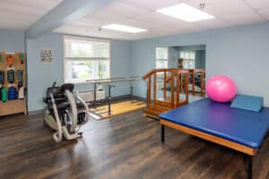 Rehab gym at Southern Oaks Post Acute